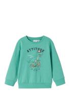 Nmmvalexander Ls Nreg Sweat Unb Name It Green