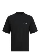 Jorgreenpoint Back Graphic Tee Ss Ln Jnr Jack & J S Black