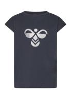 Hmldiez T-Shirt S/S Hummel Navy