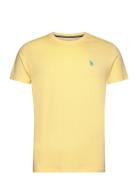 Uspa T-Shirt Arjun Men U.S. Polo Assn. Yellow