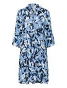 Kaedita Amber Dress Kaffe Blue