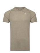 Odlo Essential Seamless T-Shirt Crew Neck S/S Odlo Khaki