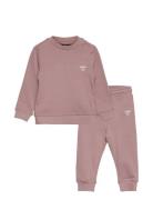 Hmlsanto Crew Suit Hummel Pink