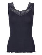 Rwbeatha Sl Lace Top Rosemunde Navy