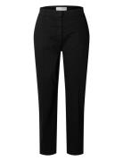 Slfvera-Rita Mw Cropped Pant Noos Selected Femme Black