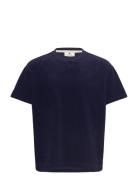 Akvillads Corduroy S/S Tee Anerkjendt Navy