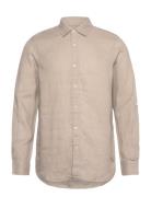 Seasonal Core - Regular Fit Linen Shirt Scotch & Soda Beige