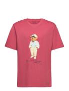 Polo Bear Cotton Jersey Tee Ralph Lauren Kids Red