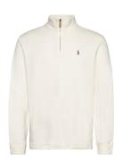 Estate-Rib Quarter-Zip Pullover Polo Ralph Lauren White