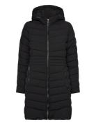 Chevron-Quilted Hooded Jacket Lauren Ralph Lauren Black