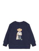 Polo Bear Fleece Sweatshirt Ralph Lauren Baby Navy