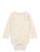 Body L/S Printed Petit Piao Cream