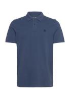Pique Short Sleeve Polo Timberland Navy