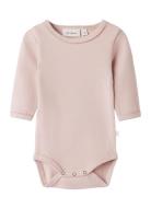 Nbfthoro Hif Ls Slim Body Lil Lil'Atelier Pink