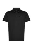 Ace Mesh Panel Polo Shirt Björn Borg Black