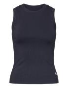 Ace Pocket Ribbed Tank Top Björn Borg Navy