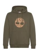 Front Camo Tree Logo Hoodie Timberland Green