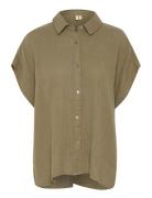 Cumyra Elina Ss Shirt Culture Khaki