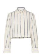 Issa - Striped Cotton Day Birger Et Mikkelsen Cream