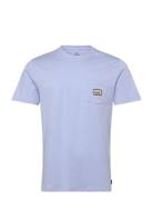 Surf Paradise Badge Tee Update Rip Curl Blue