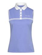 Bellevue S/Less Polo Calvin Klein Golf Blue