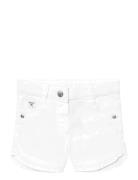 Stretch Gabardine Shorts Boboli White