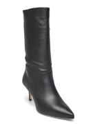 Leannah Nappa Leather Boot Lauren Ralph Lauren Black