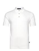 Polo S/S With Buttons Lindbergh White