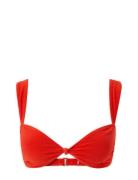 Balc Tte Bikini Top Understatement Underwear Red