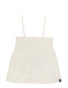 Broderie Singlet Indian Blue Jeans White