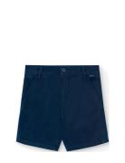 Satin Bermuda Shorts Boboli Navy