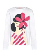 Knit T-Shirt Flame Boboli White