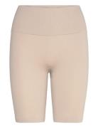 Collective Rib Short Tights W Craft Beige