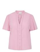 Yastia Ss Top S. Noos YAS Pink