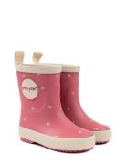 Gumboots? Aop Pom Pom Pink