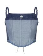 Ksenia Denim Corset Adidas Originals Blue