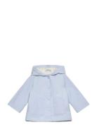 Raincoat Hooded Jacket Mango Blue