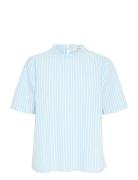 Crnadela Blouse Cream Blue