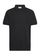 Structured Polo Shirt S/S Lindbergh Black