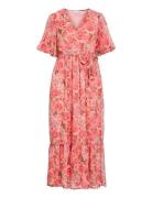 Vipalma S/S Ankle Dress/Dc/Ka Vila Pink