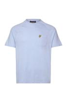 Linen Blend Raglan T-Shirt Lyle & Scott Blue