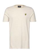 Linen Blend Breton Stripe T-Shirt Lyle & Scott Patterned