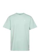Cross Logo Organic Tee Clean Cut Copenhagen Green