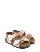 Bio? Velcro Sandal Pom Pom Pink