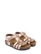 Bio? Velcro Braid Sandal Pom Pom Pink