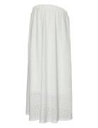 Mlangia Jrs Midi Skirt Hw Mamalicious White