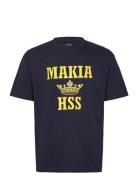 Andö T-Shirt Makia Navy