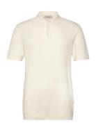 Cfkarl Structured Knit Polo Casual Friday Cream