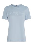 Reg Corp Logo C-Nk Ss Tommy Hilfiger Blue