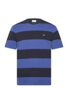 Bar Stripe Ss T-Shirt GANT Navy